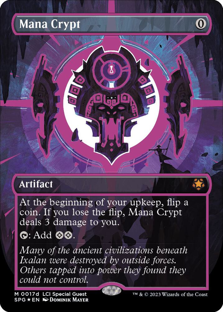 Mana Crypt (0017d) (Borderless) [Special Guests] [Borderless]