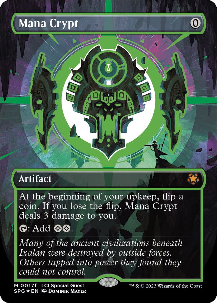 Mana Crypt (0017f) (Borderless) [Special Guests] [Borderless]