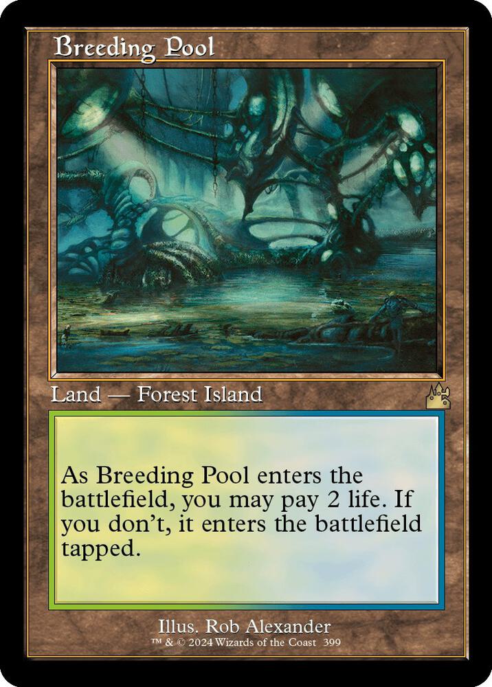 Breeding Pool (Retro Frame) (399) [Ravnica Remastered]