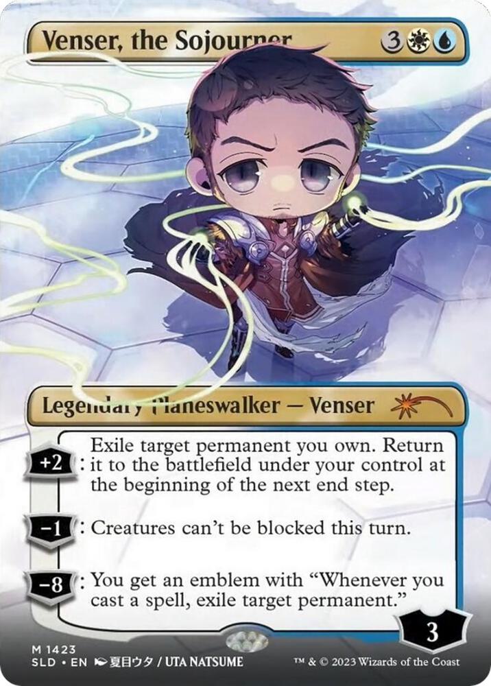 Venser, the Sojourner (Rainbow Foil) (1423) [Secret Lair Drop]