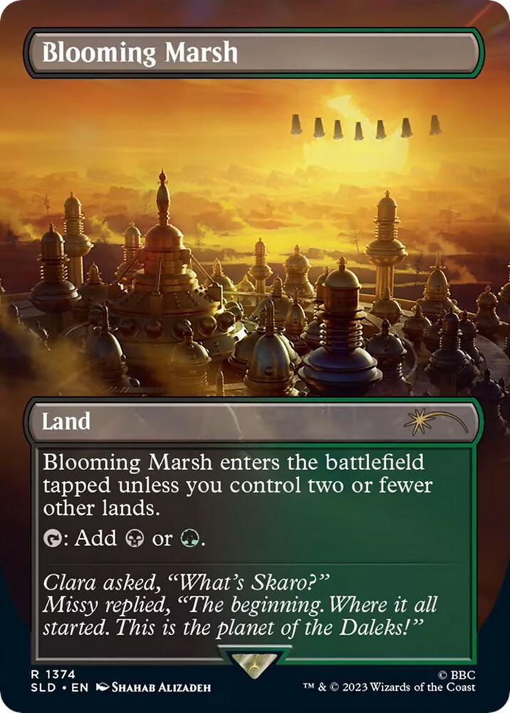 Blooming Marsh (1374) [Secret Lair Drop] [Borderless]