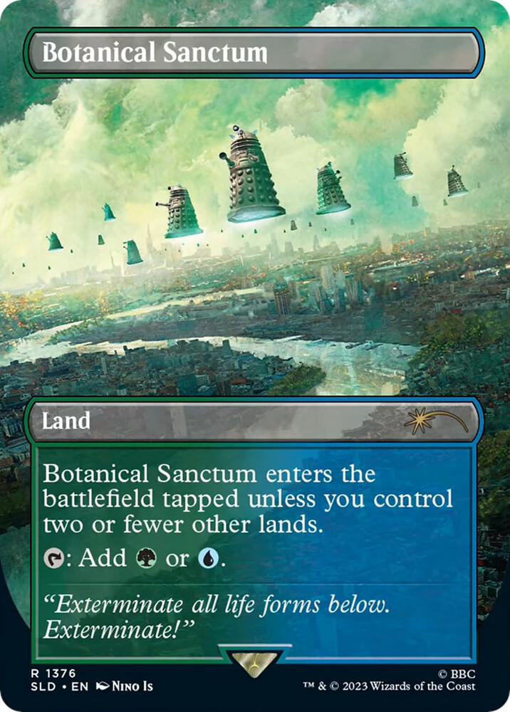 Botanical Sanctum (1376) [Secret Lair Drop] [Borderless]