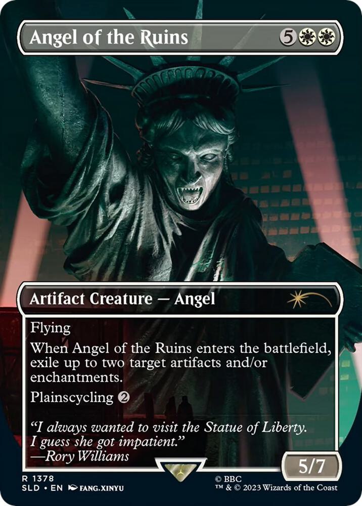 Angel of the Ruins (1378) [Secret Lair Drop] [Showcase]