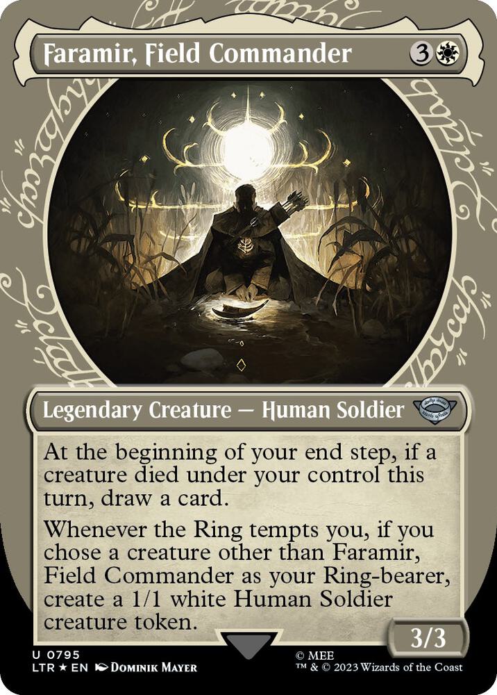 Faramir, Field Commander (Showcase) (Surge Foil) (795) [The Lord of the Rings: Tales of Middle-earth] [Showcase, Borderless]