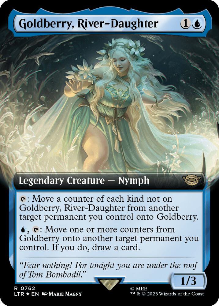 Goldberry, River-Daughter (Extended Art) (Surge Foil) (762) [The Lord of the Rings: Tales of Middle-earth] [Extended Art]