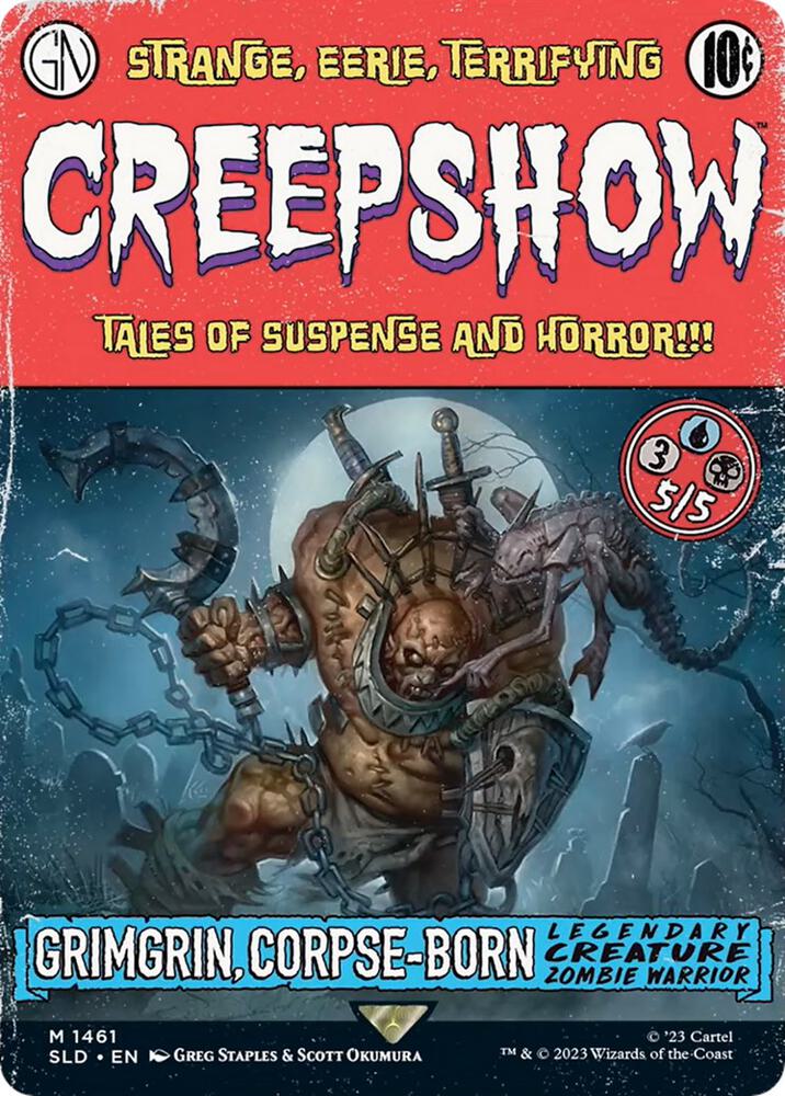 Grimgrin, Corpse-Born (1461) [Secret Lair Drop] [Full Art, Borderless]