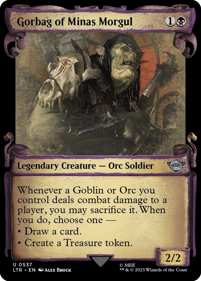 Gorbag of Minas Morgul (Showcase Scrolls) (537) [The Lord of the Rings: Tales of Middle-earth] [Showcase]