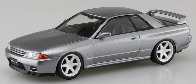 Snap Kit 1/32 Nissan R32 Skyline GT-R Custom Wheels (Spark Silver)