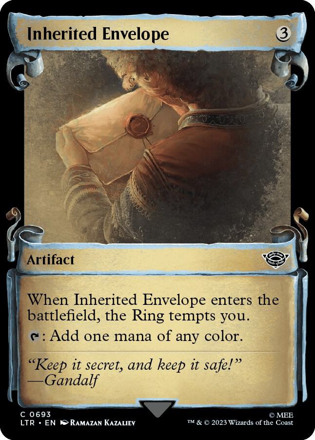Inherited Envelope (Showcase Scrolls) (693) [The Lord of the Rings: Tales of Middle-earth] [Showcase]