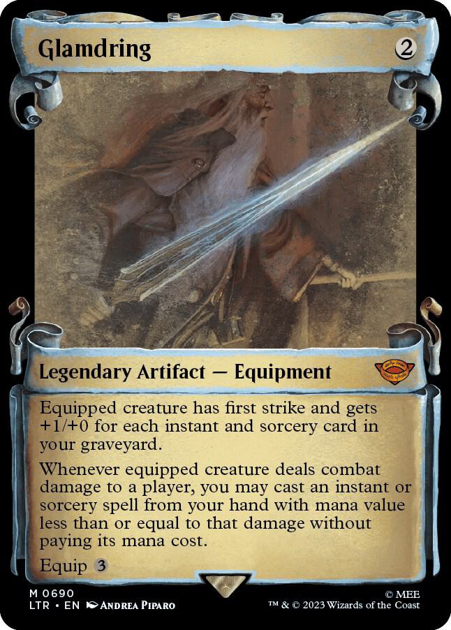 Glamdring (Showcase Scrolls) (690) [The Lord of the Rings: Tales of Middle-earth] [Showcase]