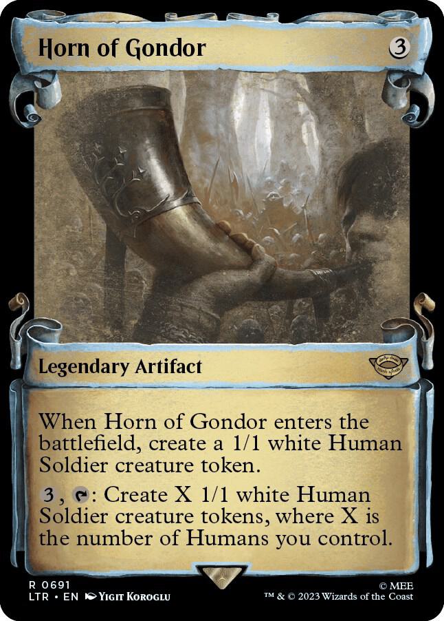 Horn of Gondor (Showcase Scrolls) (691) [The Lord of the Rings: Tales of Middle-earth] [Showcase]