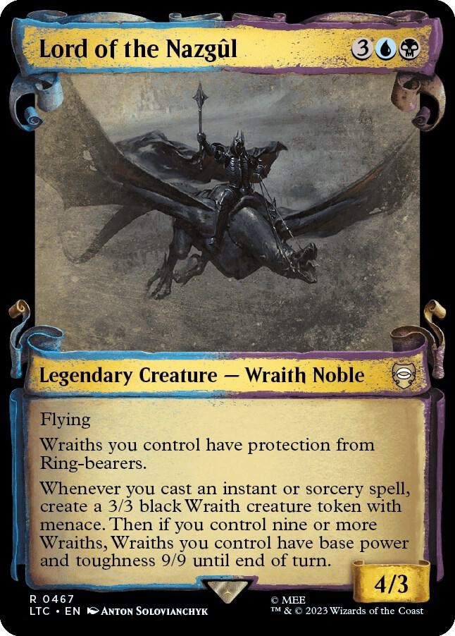 Lord of the Nazgul (Showcase Scrolls) (467) [Tales of Middle-earth Commander] [Showcase]