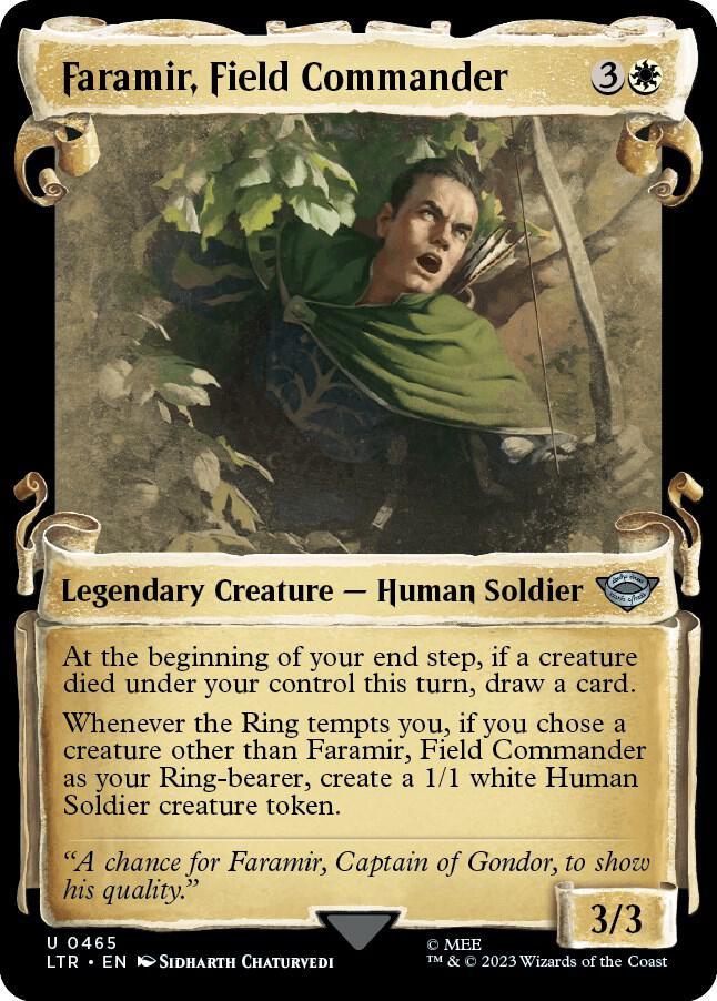 Faramir, Field Commander (Showcase Scrolls) (465) [The Lord of the Rings: Tales of Middle-earth] [Showcase]
