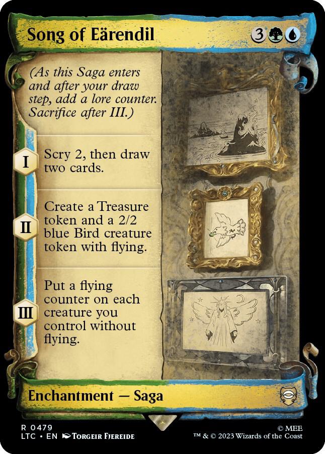 Song of Earendil (Showcase Scrolls) (479) [Tales of Middle-earth Commander] [Showcase]
