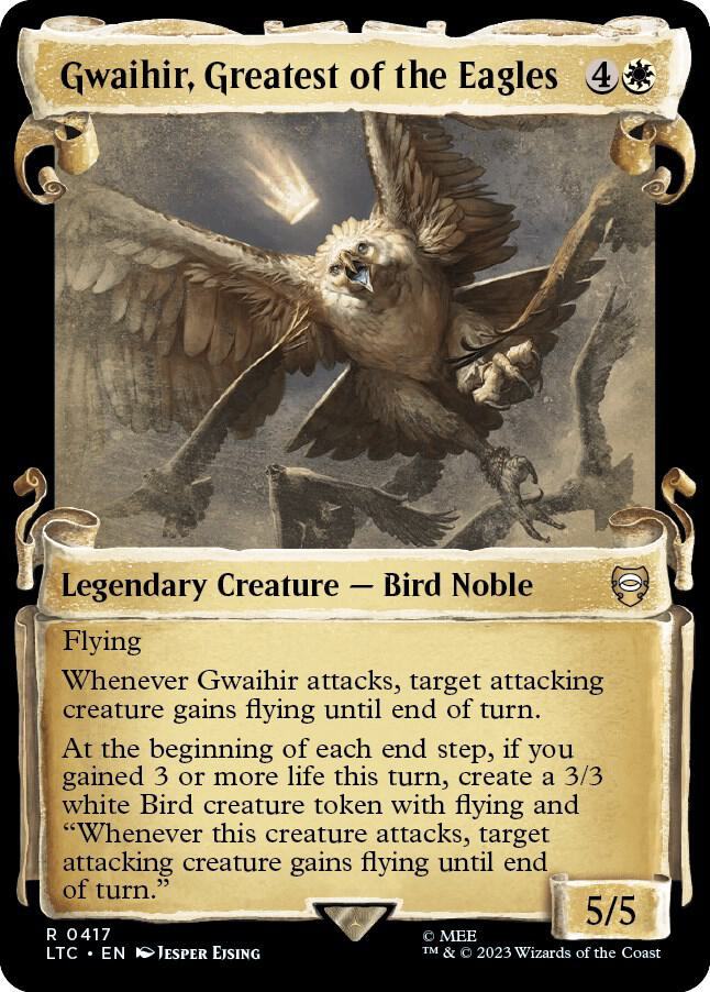 Gwaihir, Greatest of the Eagles (Showcase Scrolls) (417) [Tales of Middle-earth Commander] [Showcase]