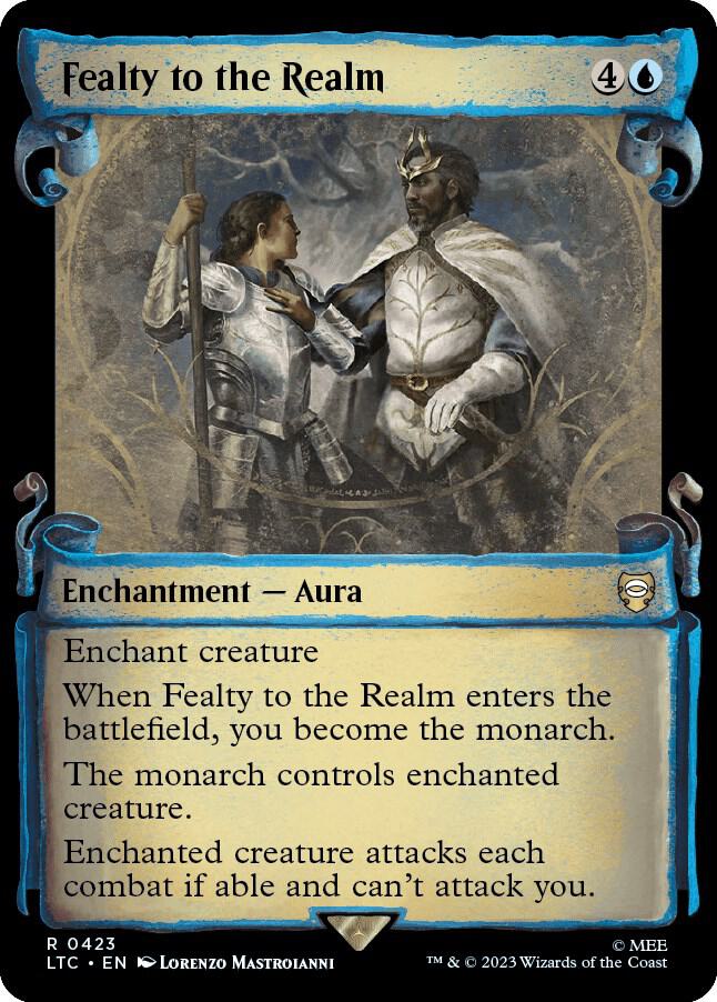 Fealty to the Realm (Showcase Scrolls) (423) [Tales of Middle-earth Commander] [Showcase]