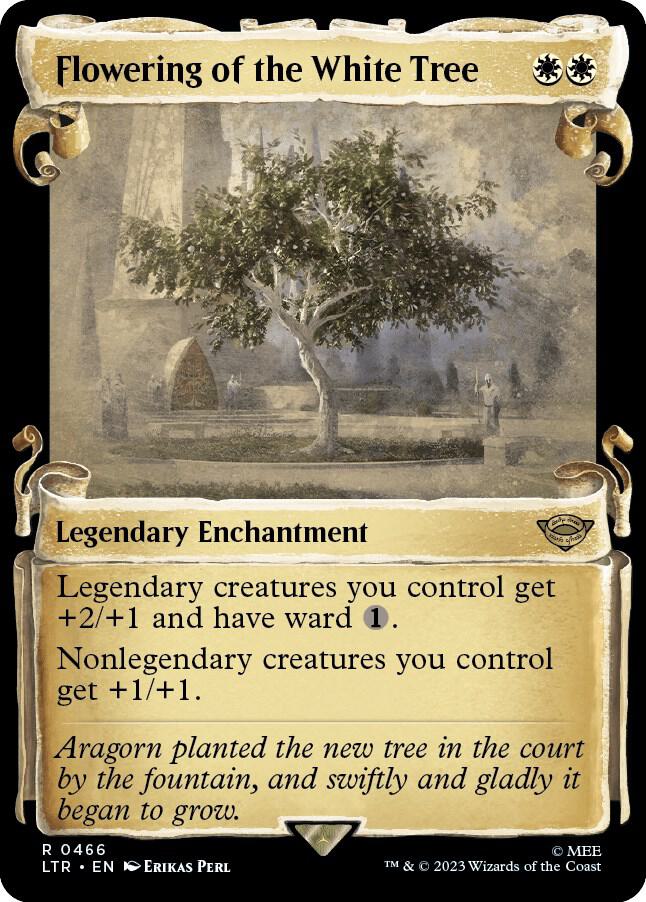 Flowering of the White Tree (Showcase Scrolls) (466) [The Lord of the Rings: Tales of Middle-earth] [Showcase]