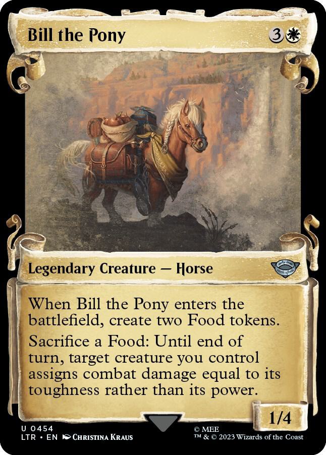 Bill the Pony (Showcase Scrolls) (454) [The Lord of the Rings: Tales of Middle-earth] [Showcase]