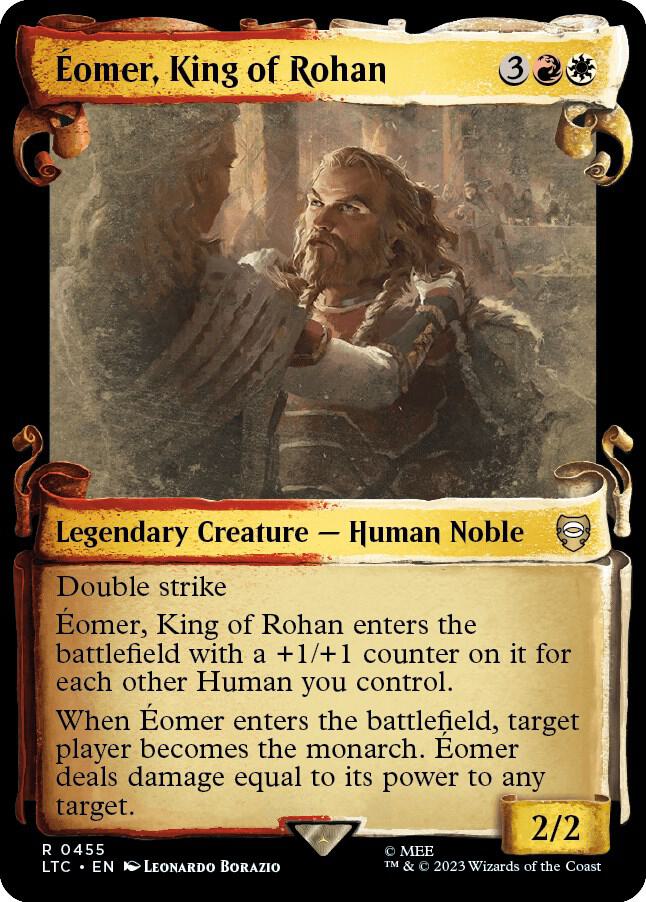 Eomer, King of Rohan (Showcase Scrolls) (455) [Tales of Middle-earth Commander] [Showcase]