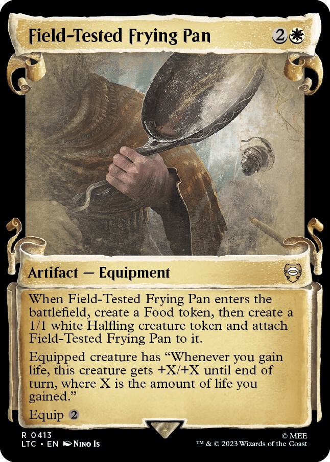 Field-Tested Frying Pan (Showcase Scrolls) (413) [Tales of Middle-earth Commander] [Showcase]