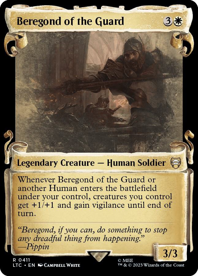 Beregond of the Guard (Showcase Scrolls) (411) [Tales of Middle-earth Commander] [Showcase]