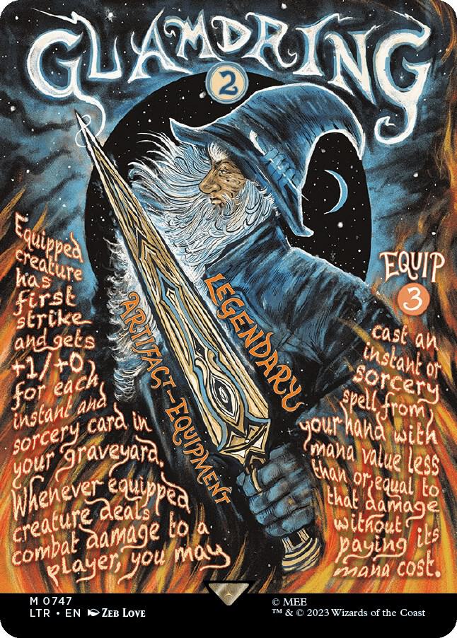 Glamdring (Borderless Poster) (747) [The Lord of the Rings: Tales of Middle-earth] [Borderless]