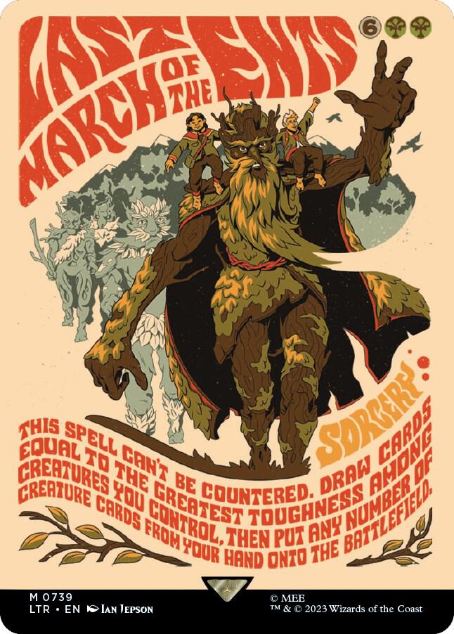 Last March of the Ents (Borderless Poster) (739) [The Lord of the Rings: Tales of Middle-earth] [Borderless]