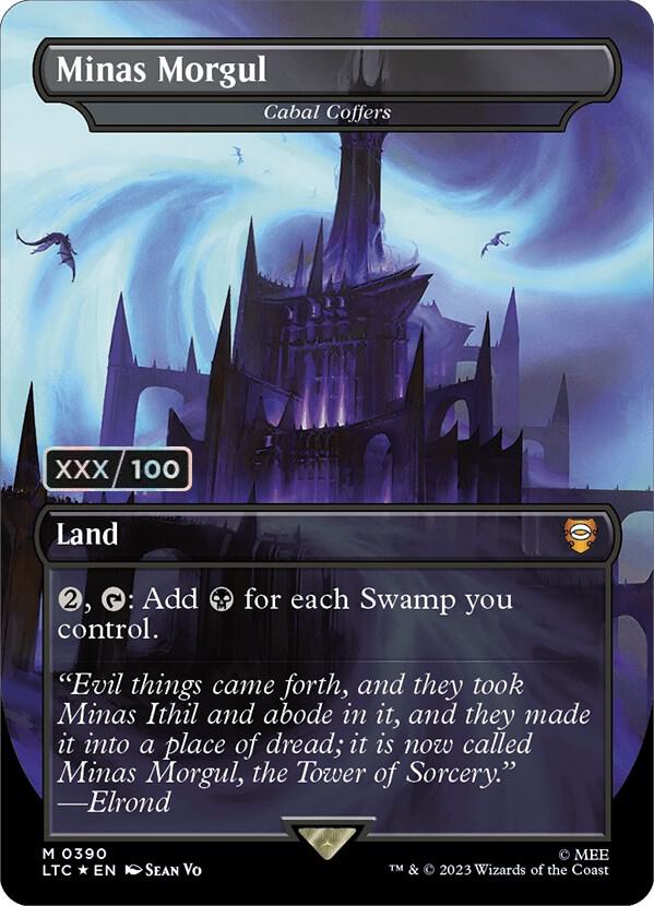 Minas Morgul - Cabal Coffers (Serial Numbered) (390) [Tales of Middle-earth Commander] [Borderless]