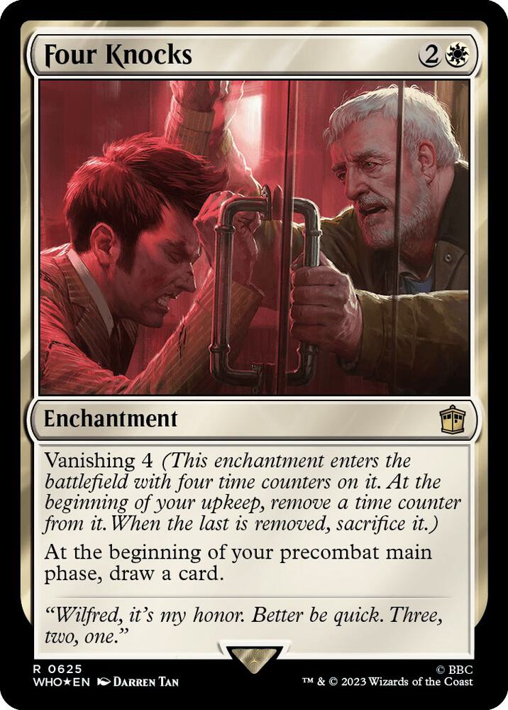 Four Knocks (Surge Foil) (625) [Doctor Who]