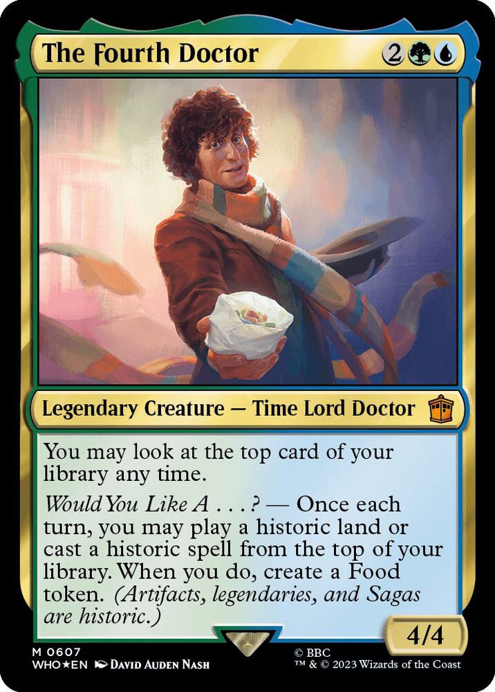 The Fourth Doctor (Surge Foil) (607) [Doctor Who]