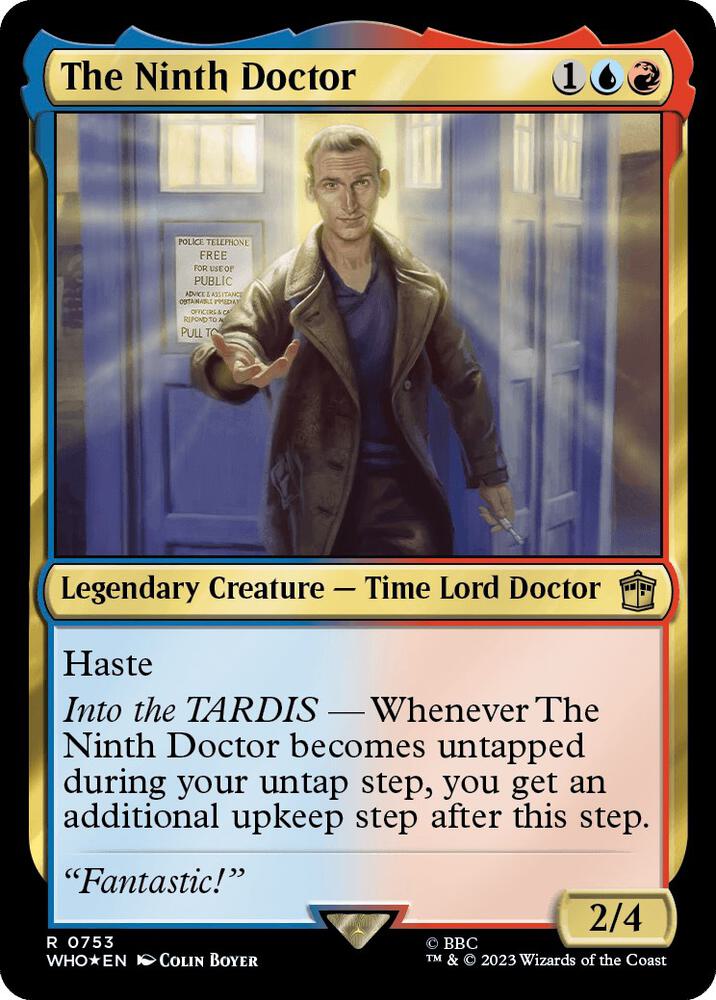 The Ninth Doctor (Surge Foil) (753) [Doctor Who]