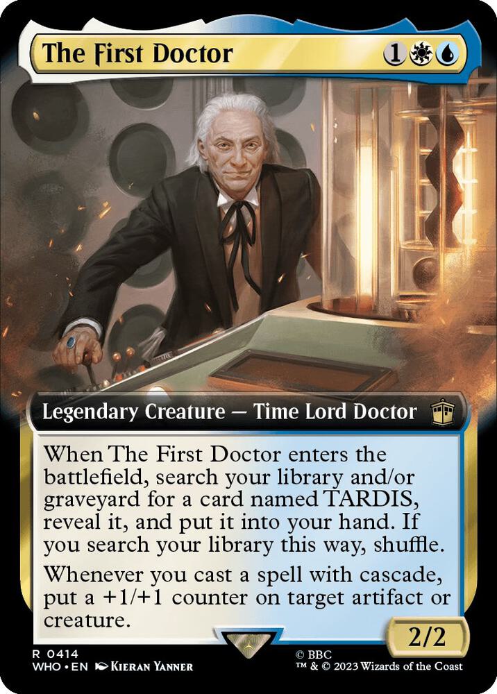 The First Doctor (Extended Art) (414) [Doctor Who] [Extended Art]