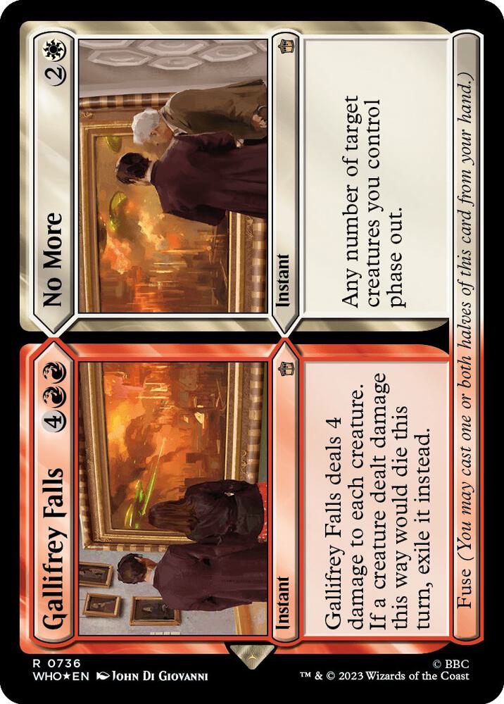 Gallifrey Falls // No More (Surge Foil) (736) [Doctor Who]