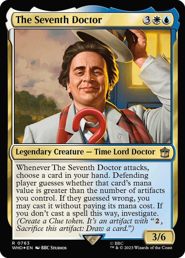 The Seventh Doctor (Surge Foil) (763) [Doctor Who]