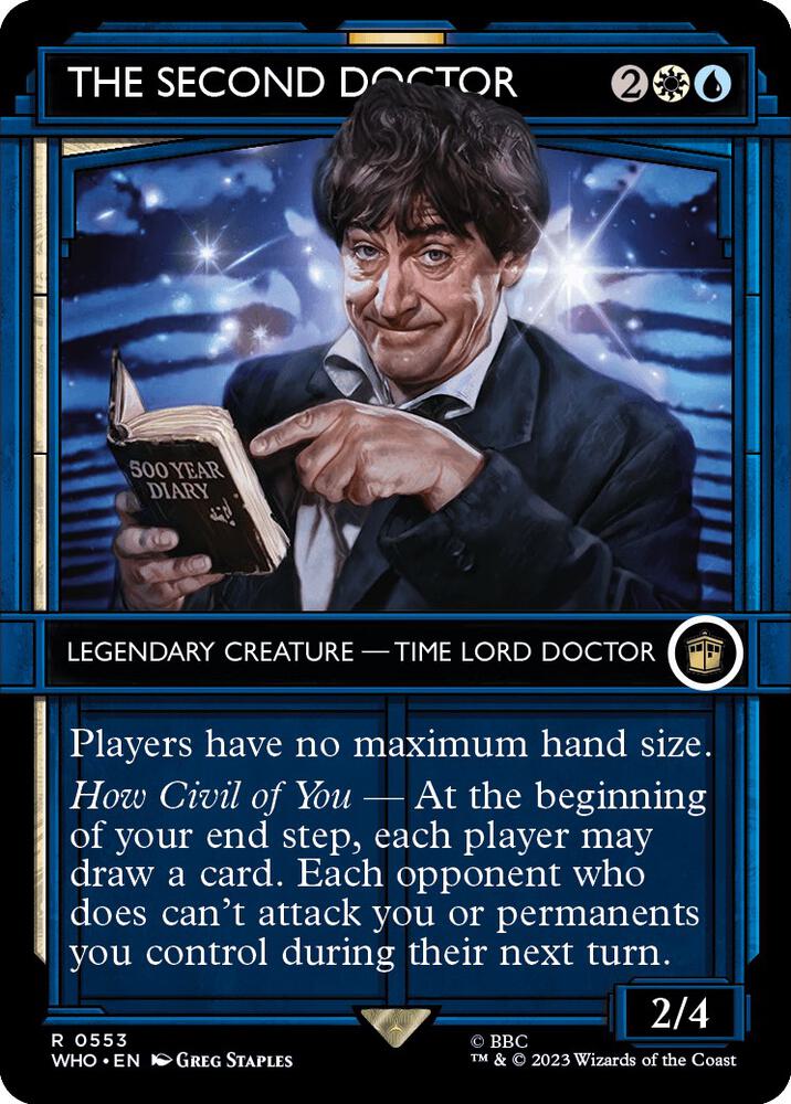 The Second Doctor (Showcase) (553) [Doctor Who] [Showcase, Borderless]