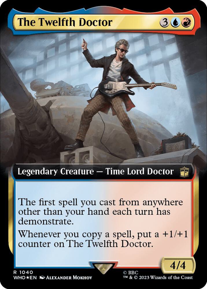 The Twelfth Doctor (Extended Art) (Surge Foil) (1040) [Doctor Who] [Extended Art]