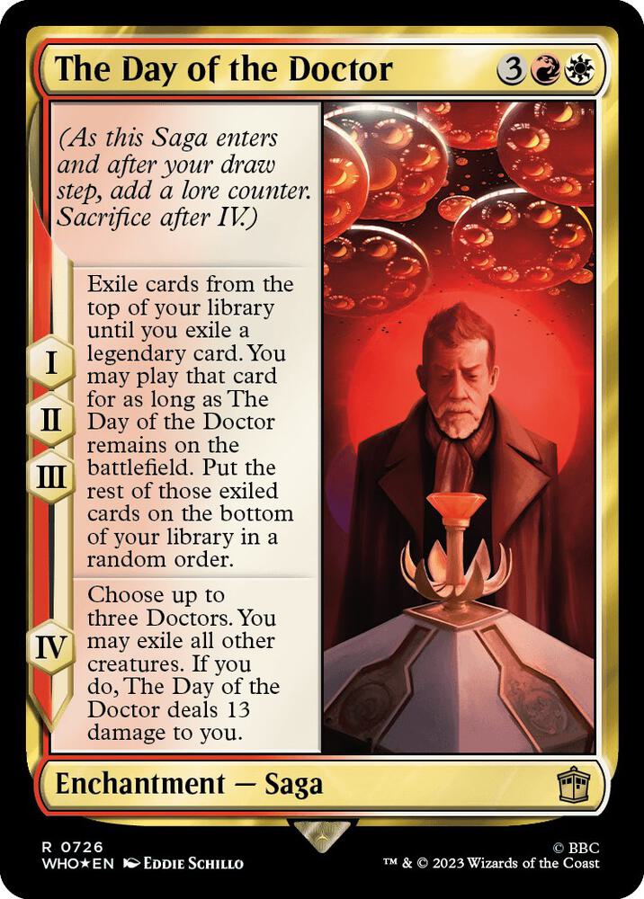 The Day of the Doctor (Surge Foil) (726) [Doctor Who]