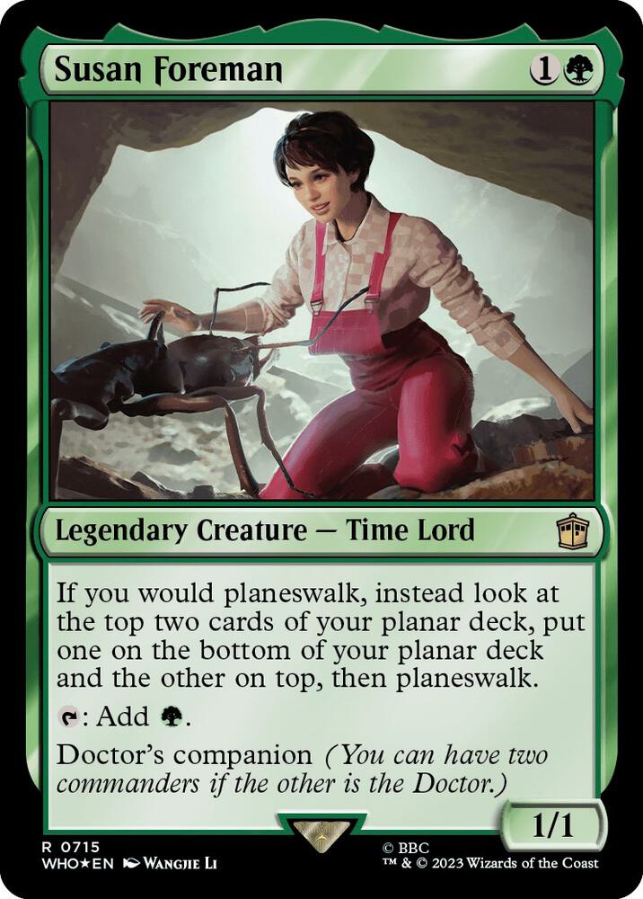 Susan Foreman (Surge Foil) (715) [Doctor Who]