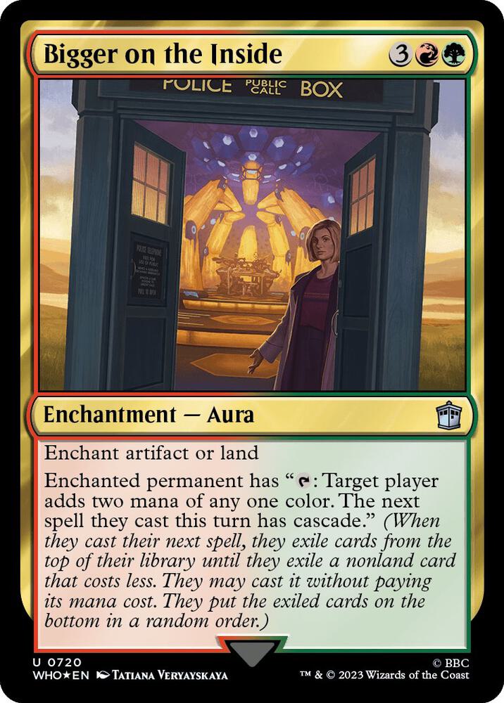 Bigger on the Inside (Surge Foil) (720) [Doctor Who]