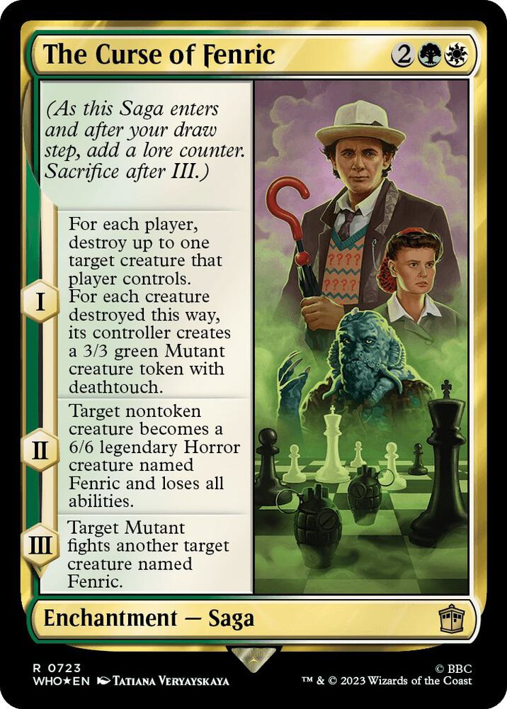 The Curse of Fenric (Surge Foil) (723) [Doctor Who]