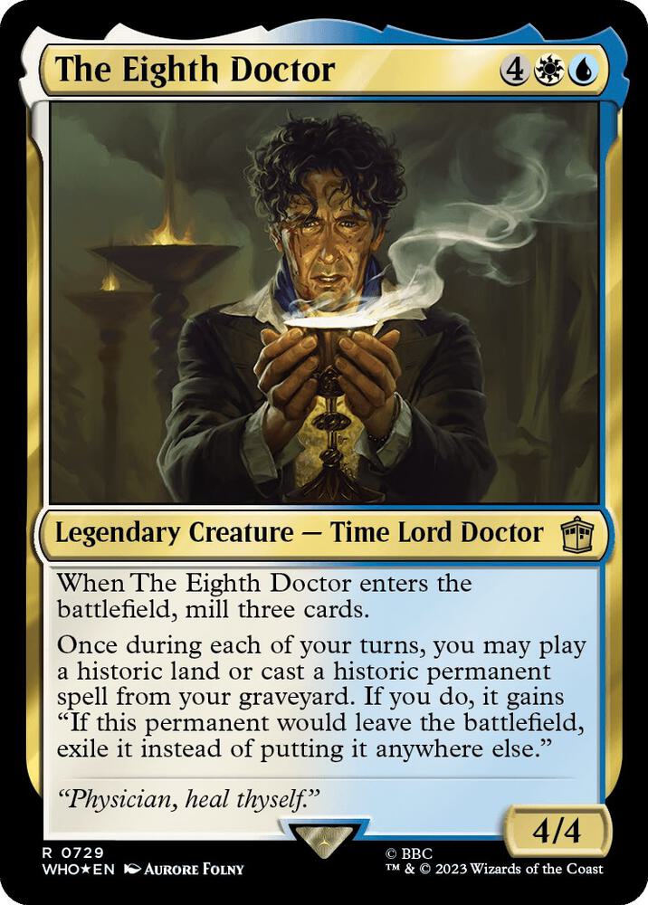 The Eighth Doctor (Surge Foil) (729) [Doctor Who]