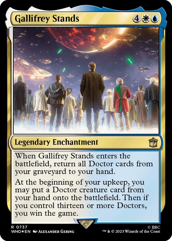 Gallifrey Stands (Surge Foil) (737) [Doctor Who]