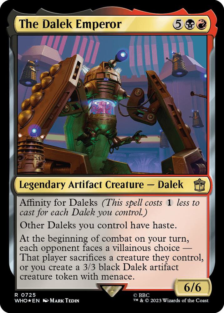 The Dalek Emperor (Surge Foil) (725) [Doctor Who]