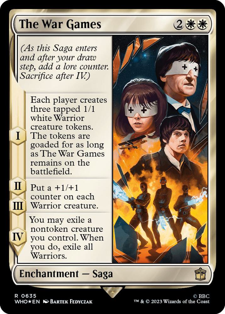 The War Games (Surge Foil) (635) [Doctor Who]
