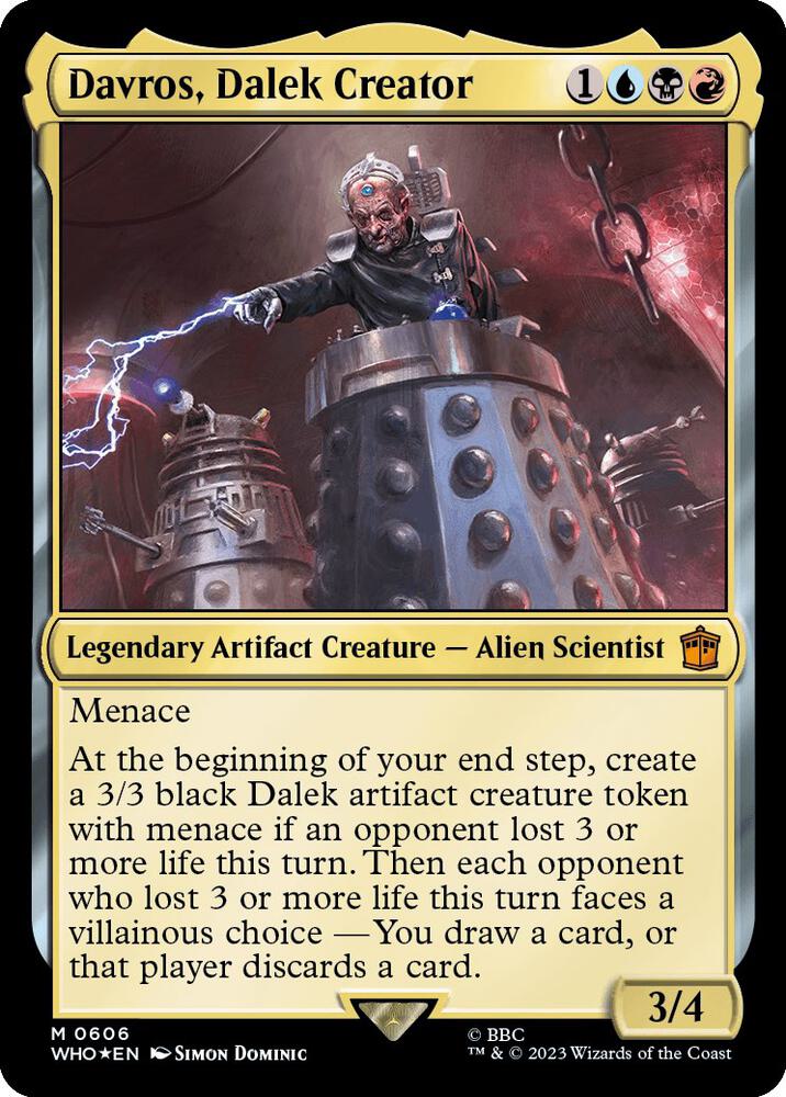 Davros, Dalek Creator (Surge Foil) (606) [Doctor Who]