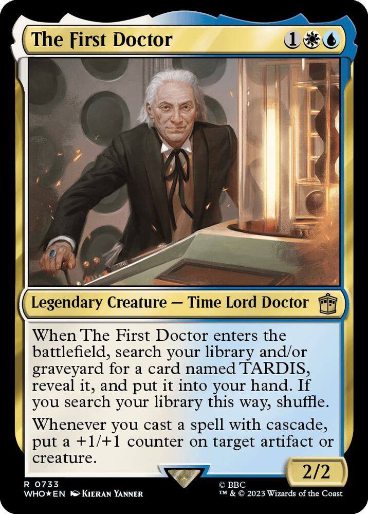The First Doctor (Surge Foil) (733) [Doctor Who]