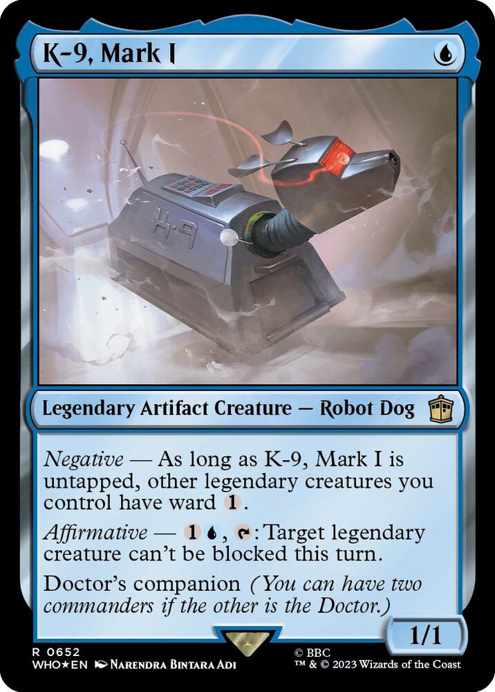 K-9, Mark I (Surge Foil) (652) [Doctor Who]