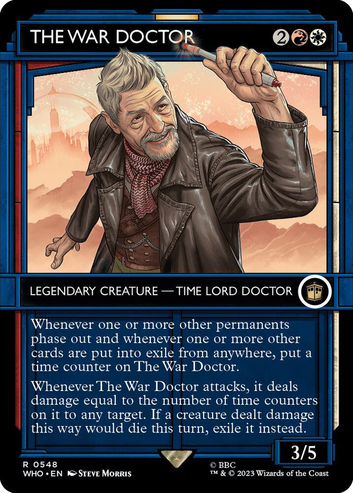 The War Doctor (Showcase) (548) [Doctor Who] [Showcase, Borderless]