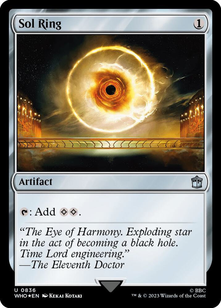 Sol Ring (Surge Foil) (836) [Doctor Who]