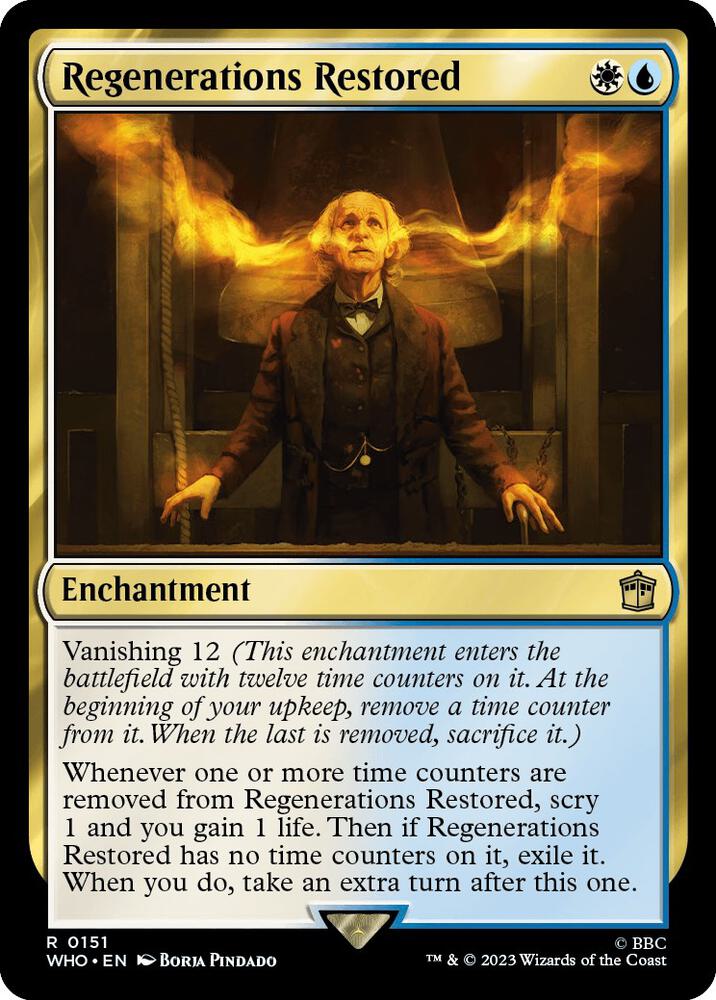 Regenerations Restored (151) [Doctor Who]